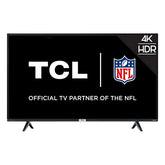 TCL 65" 4K UHD HDR Smart Roku TV (65S435, 2021) - Black